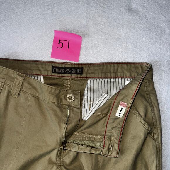 Dickies 12 Khaki Relaxed Fit Cargo Pants - Picture 5 of 6